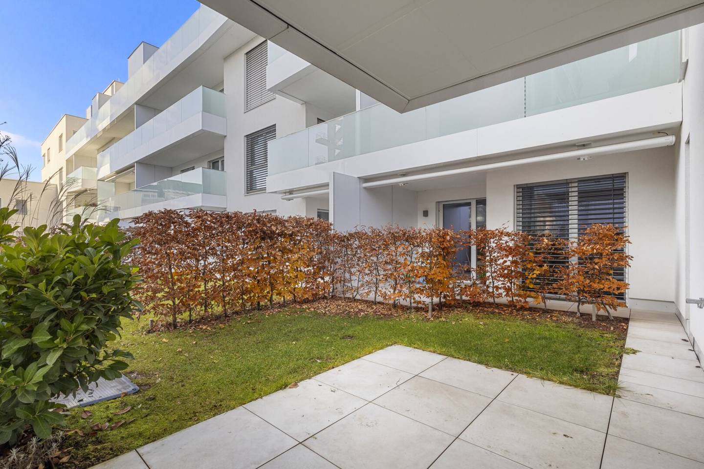 Neubau: Mega 3 Zimmerwohnung mit Terrasse & Garten am Benediktinermarkt!