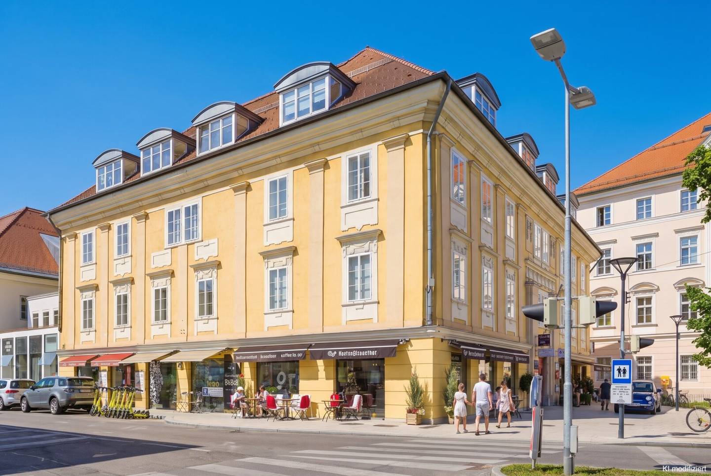 Büro mit Geschichte – Stilvoll Arbeiten am Heuplatz in Klagenfurt am Wörthersee!