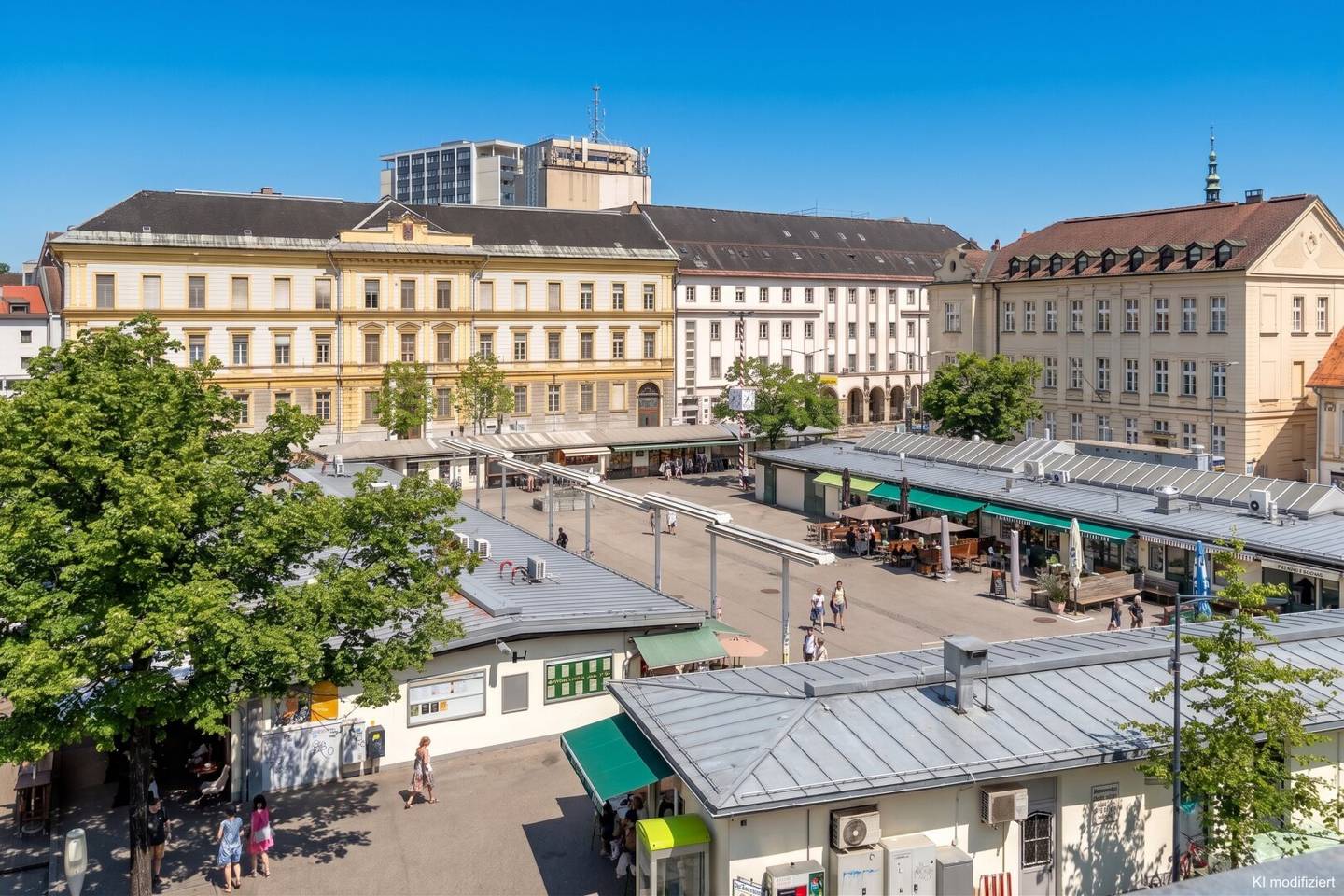 Großraum Büro - Gemeinschaftspraxis - direkt am Benediktinermarkt mit Lift und Klimatisierung