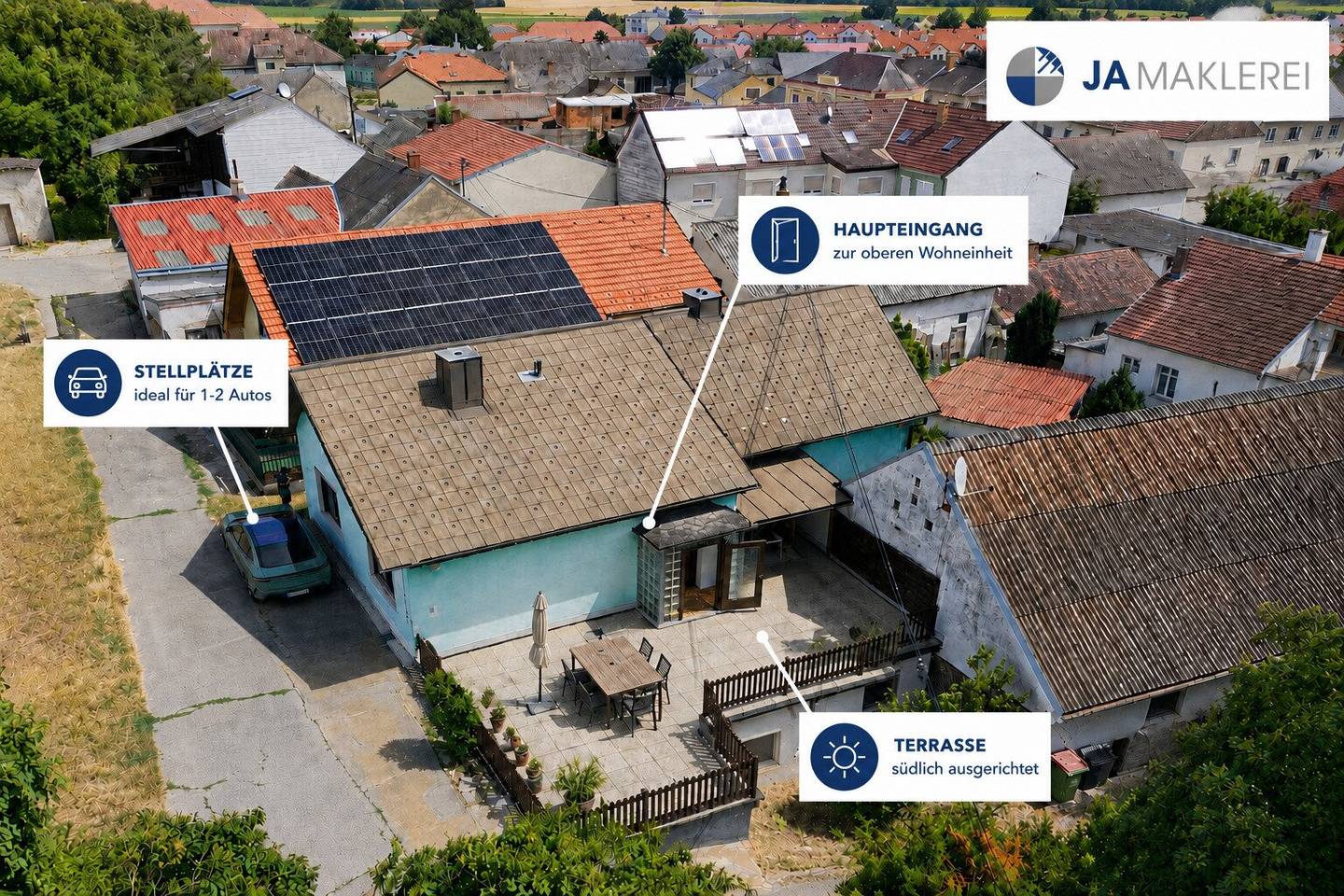 Sofort bezugsfertig | Großer Garten, großer Stadl & gute Anbindung nach Wien | € 217.500,-