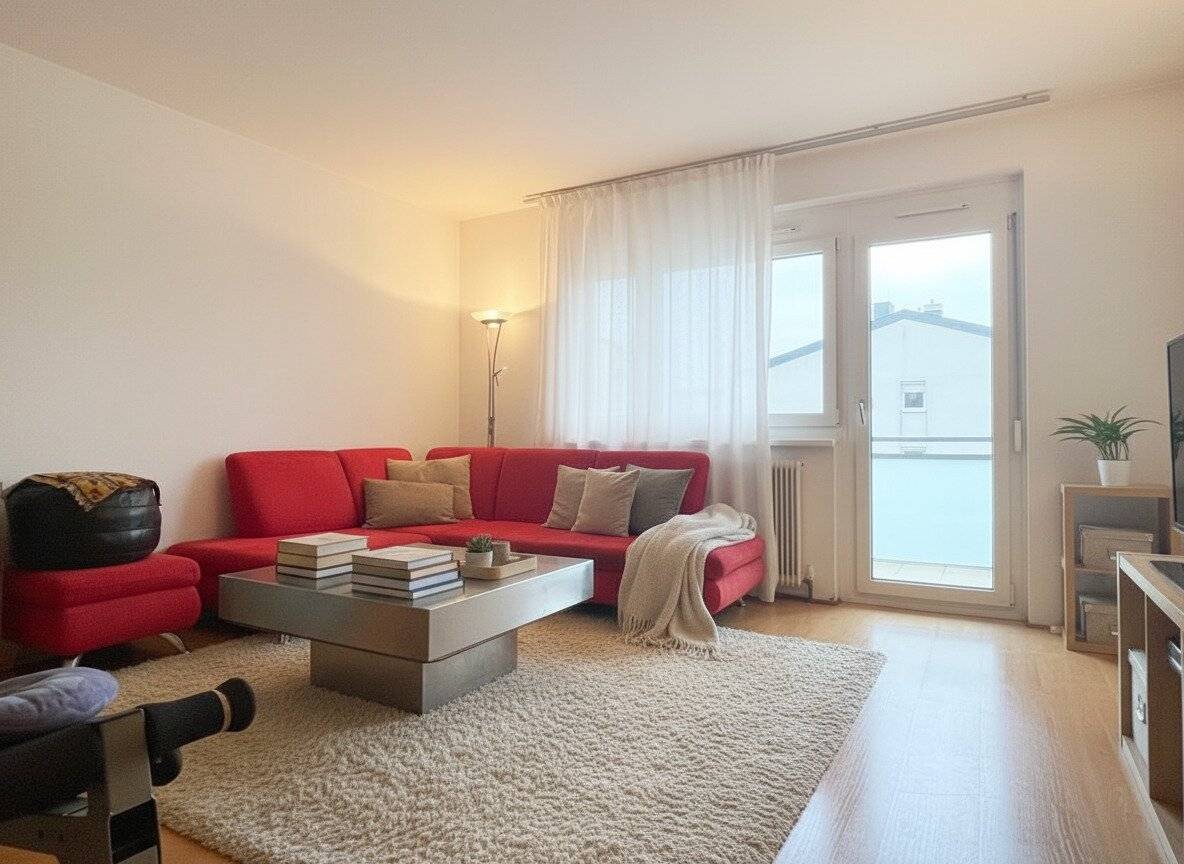 Mehr Platz als erwartet! | 2 Schlafzimmer + Büro | 9 m² Loggia | EUR 199.000,-