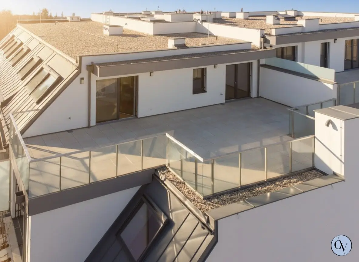 Penthouse an der U1 - über 150m² Dachterrasse - Provisionsfrei!