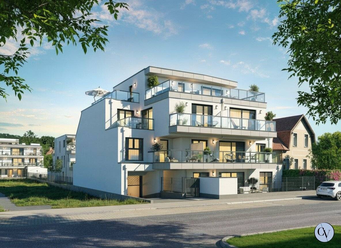 Perfect for Couples with Garden at the Foot of the Bisamberg - First Occupancy &amp; Commission Free