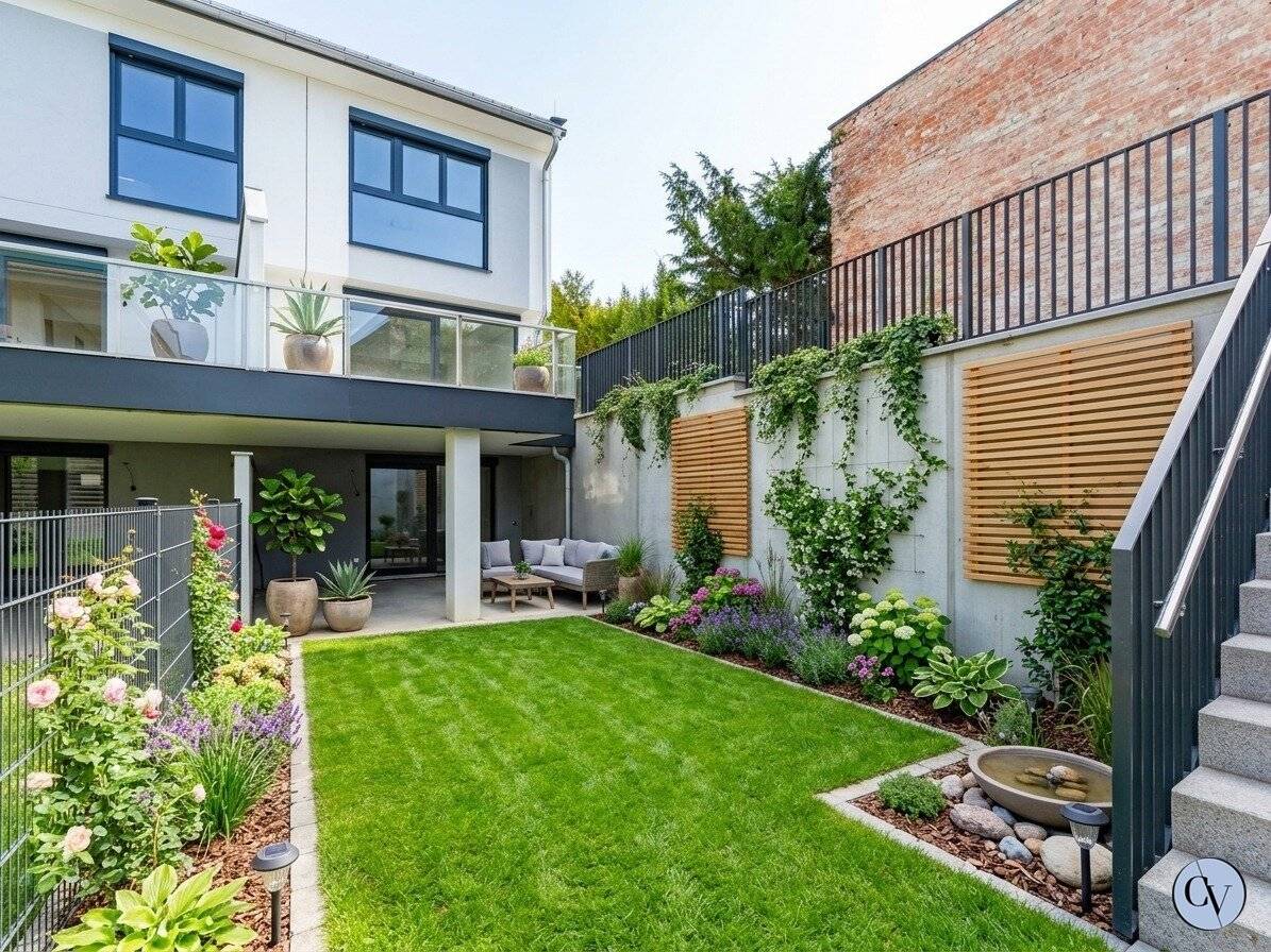 400m zur unteren Alten Donau - Exklusives Haus auf Baurecht