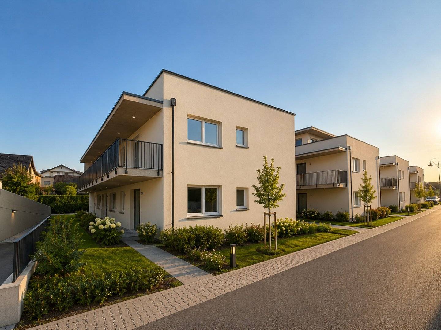 ERSTBEZUG | 19M2 GARTEN | 57M2 WOHNFLÄCHE | 2X TG- PARKPLATZ | 2 SCHLAFZIMMER