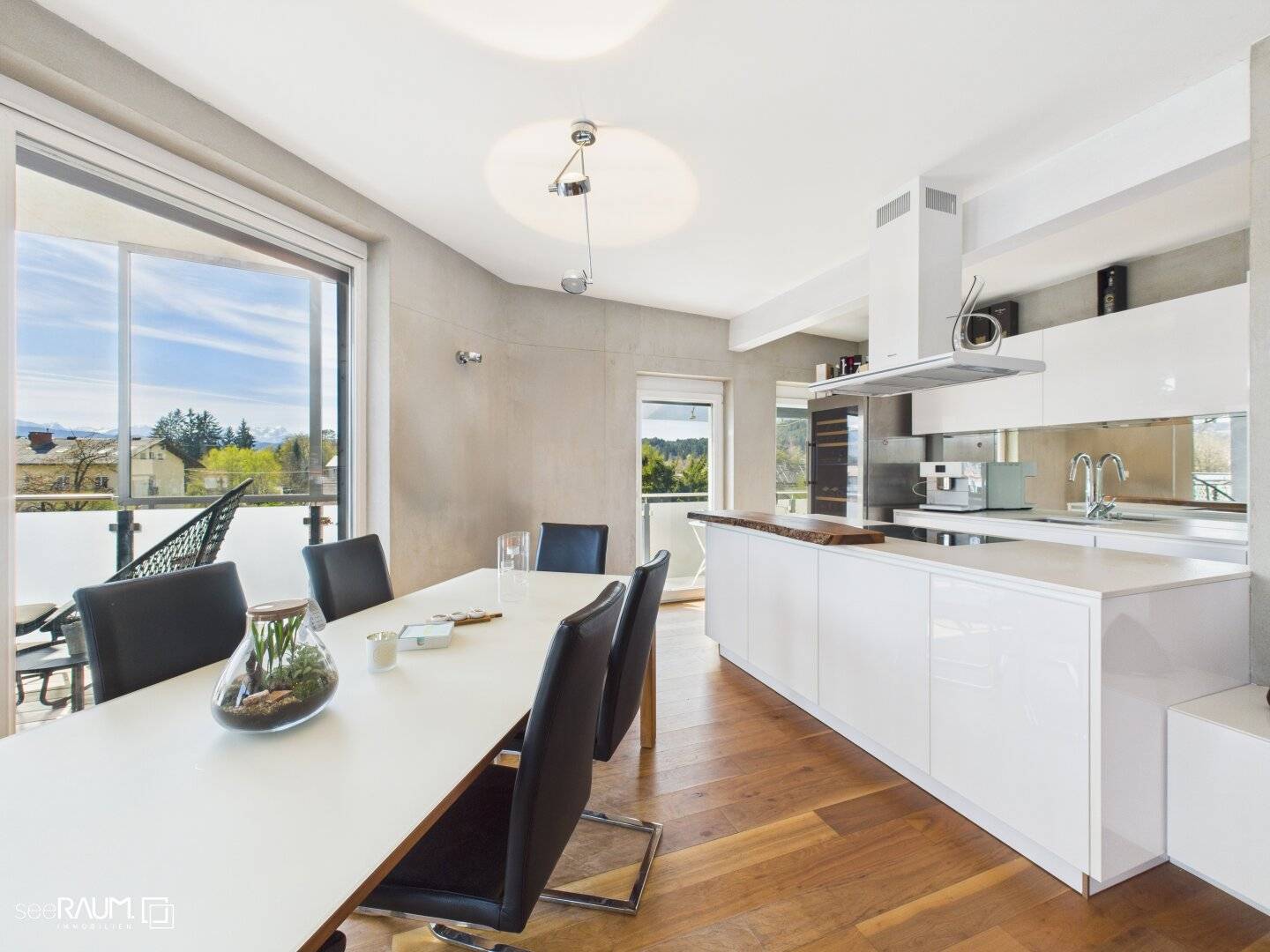 Wohnen in unmittelbarer Seenähe: Penthouse in Krumpendorf am Wörthersee