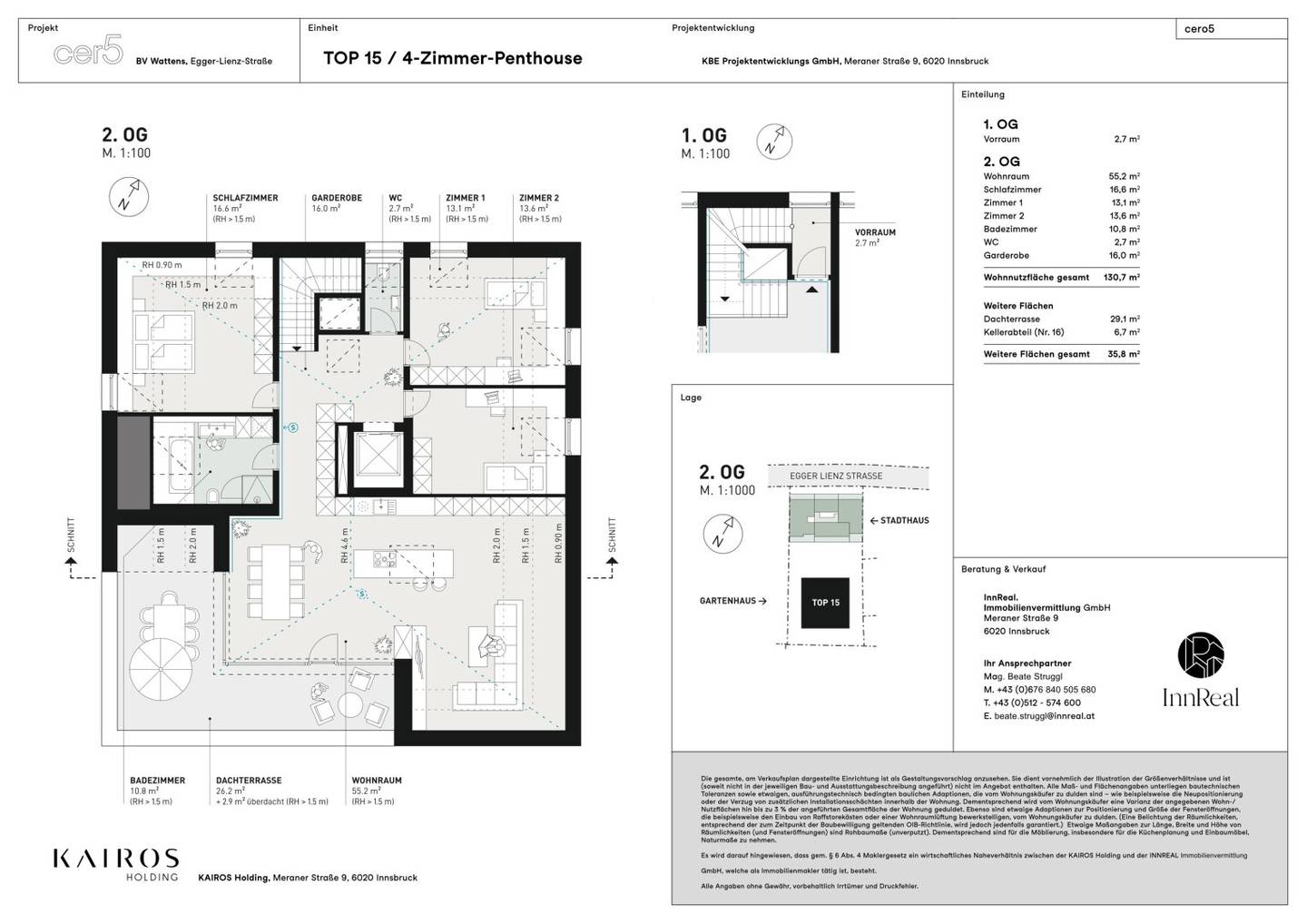Penthouse-Juwel in Wattens