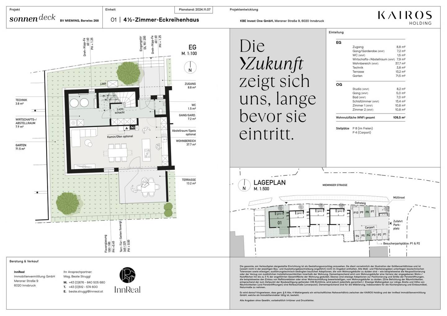 Der Sonne entgegen - Wohnen auf hohem Niveau - Haus 1