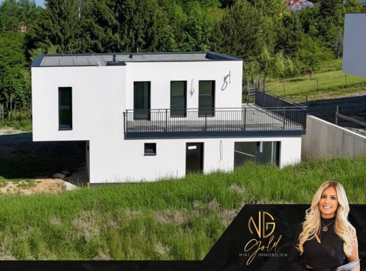 Modern wohnen, individuell gestalten – Einfamilienhaus in traumhafter Lage in Großpetersdorf