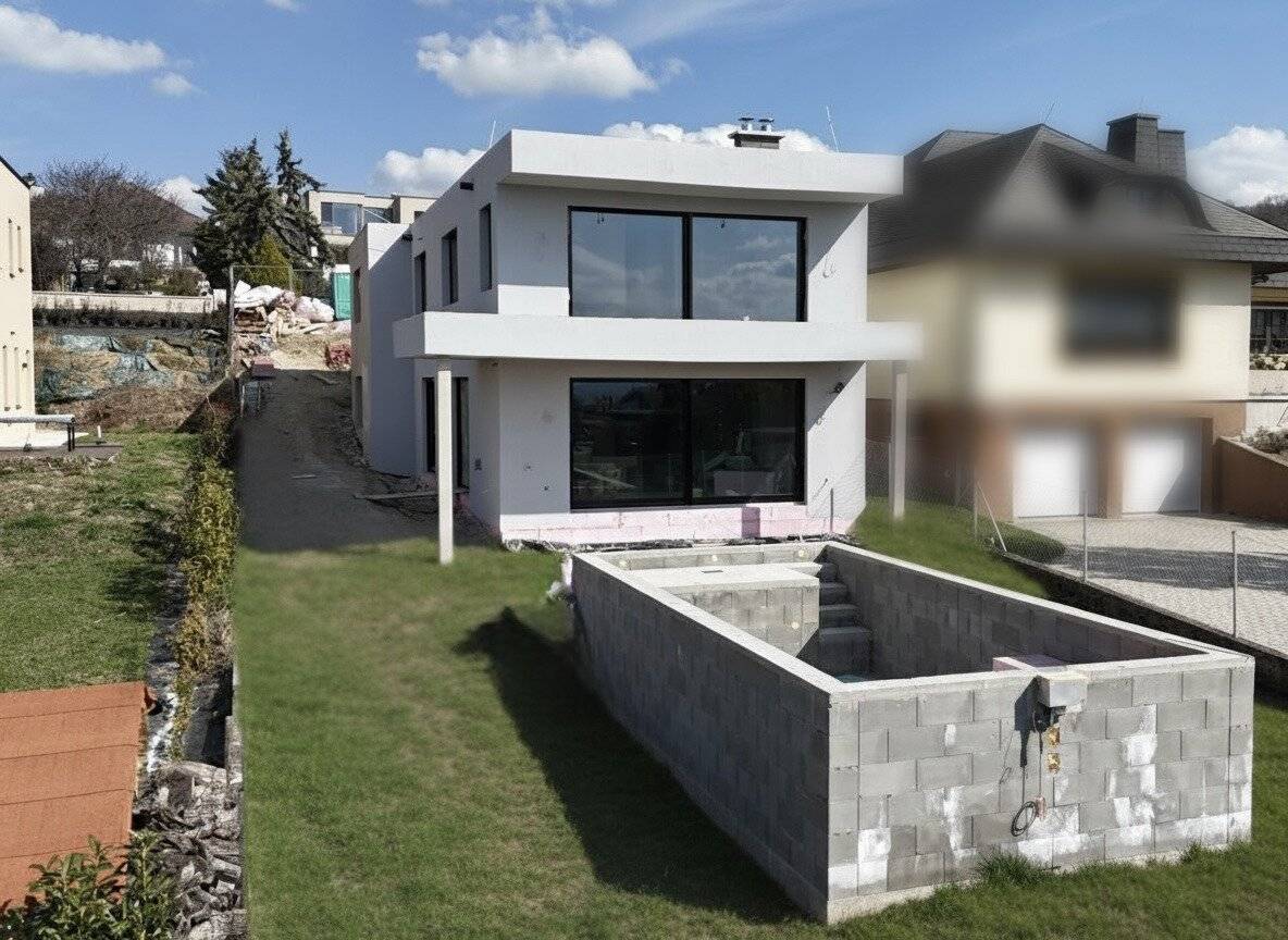 Luxuriöses Neubauhaus mit Pool Nähe Eisenstadt - schlüsselfertig oder belagsfertig möglich