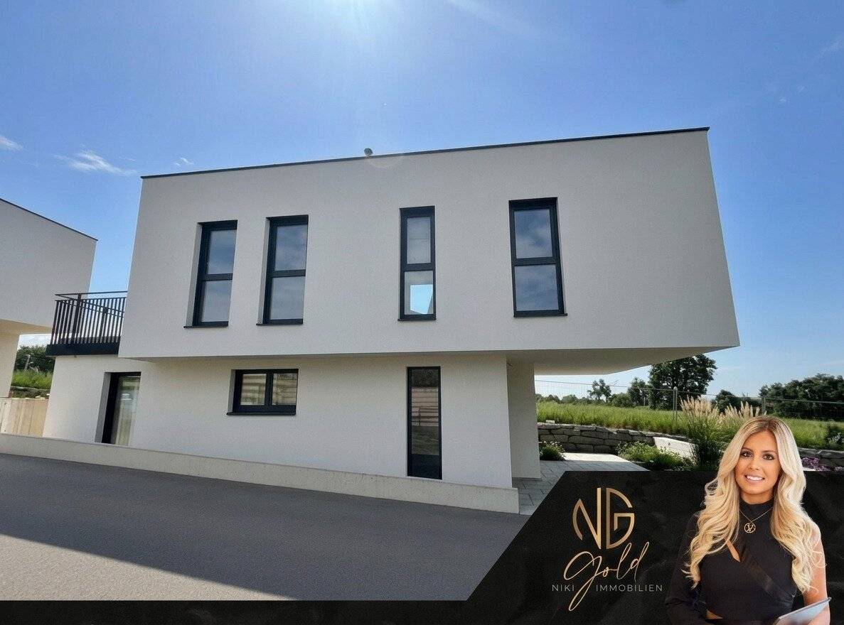 Familienglück in Ruhelage – Erstbezug: Einfamilienhaus mit Garten & Weitblick in Großpetersdorf
