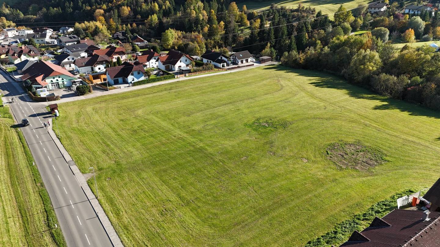 Baugrundstück in Toplage Nähe Kapfenberg – ca 10.000 m² für Wohnbauprojekt in Parschlug