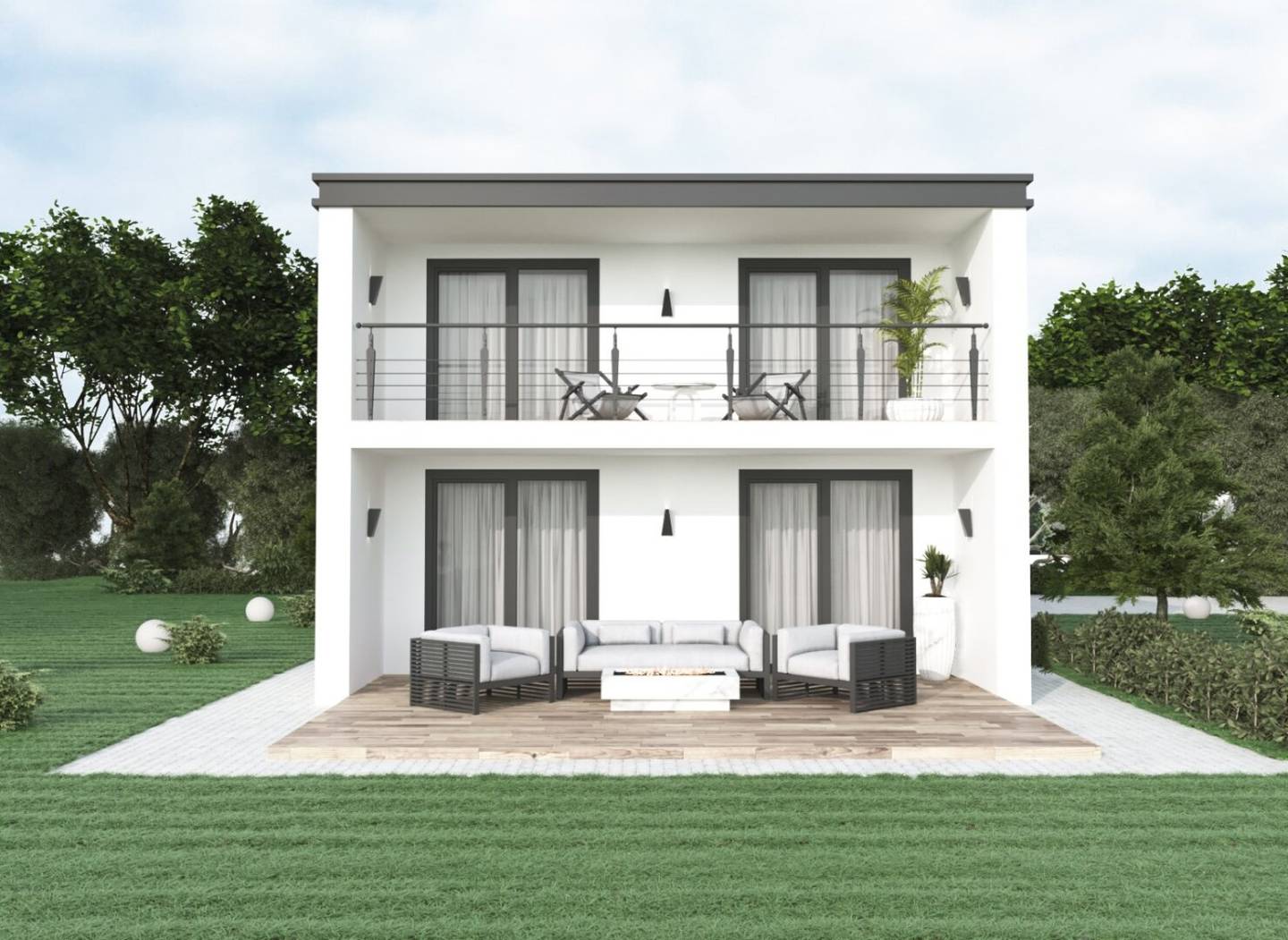 Traumhaus mit 105 m² Wohnfläche in ruhiger, sonniger Lage am Ortsrand von Großwarasdorf – bezugsfertig in 4 Monaten