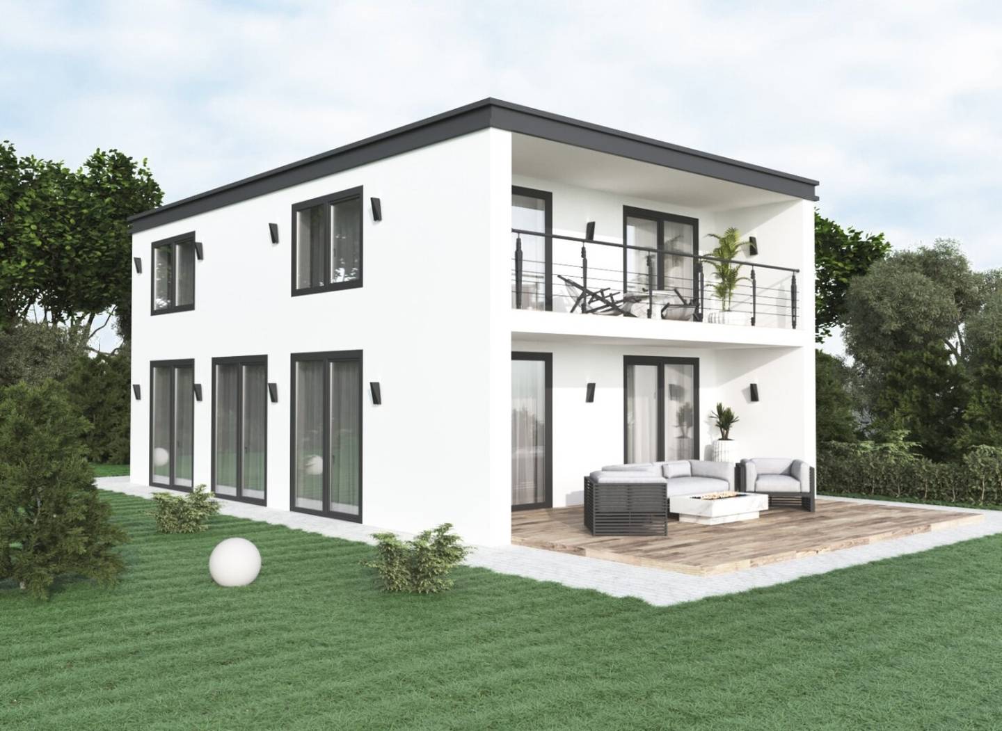 Traumhaus mit 105 m² Wohnfläche in ruhiger, sonniger Lage am Ortsrand von Großwarasdorf – bezugsfertig in 4 Monaten