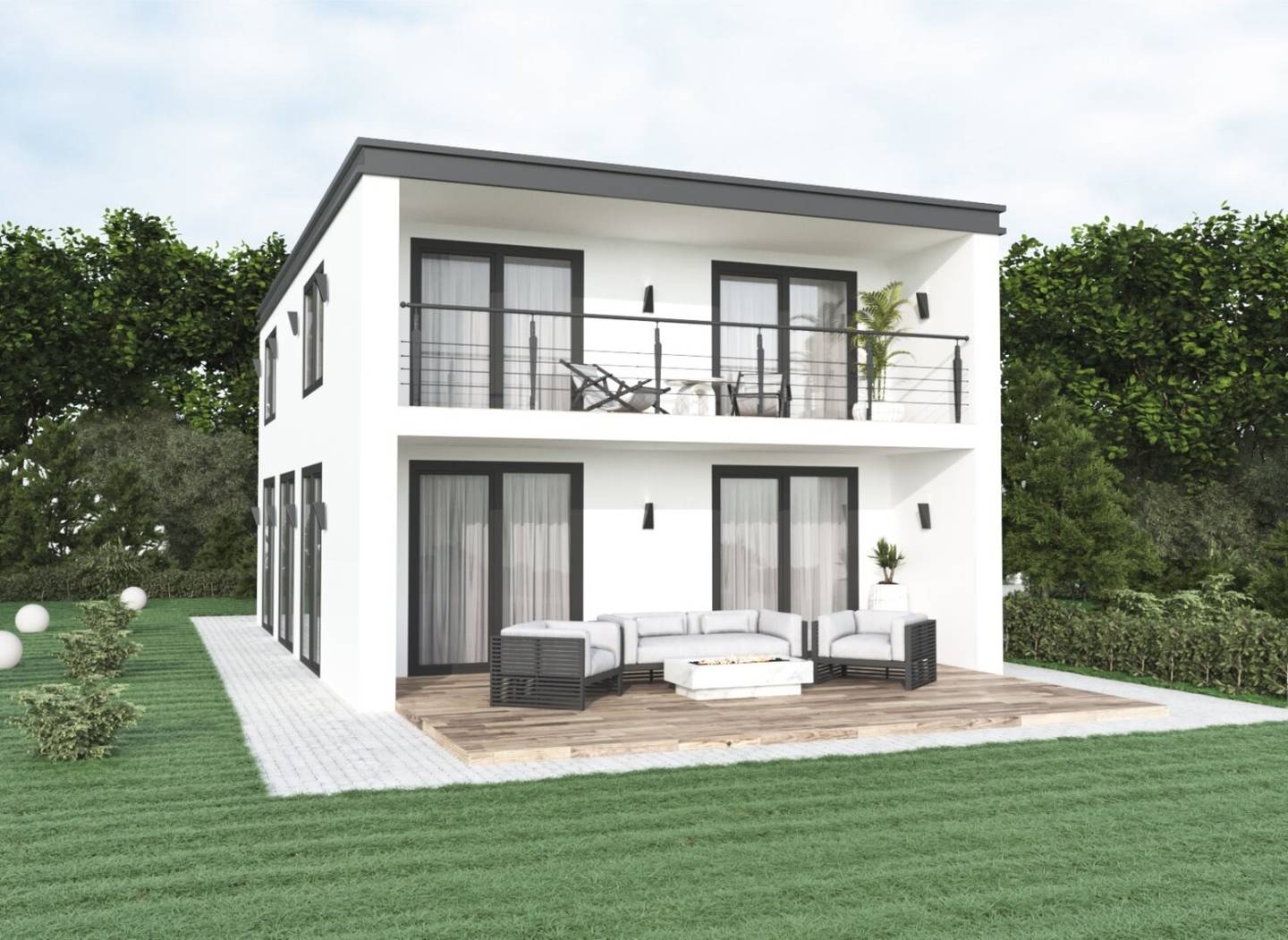 Traumhaus mit 105 m² Wohnfläche in ruhiger, sonniger Lage am Ortsrand von Großwarasdorf – bezugsfertig in 4 Monaten