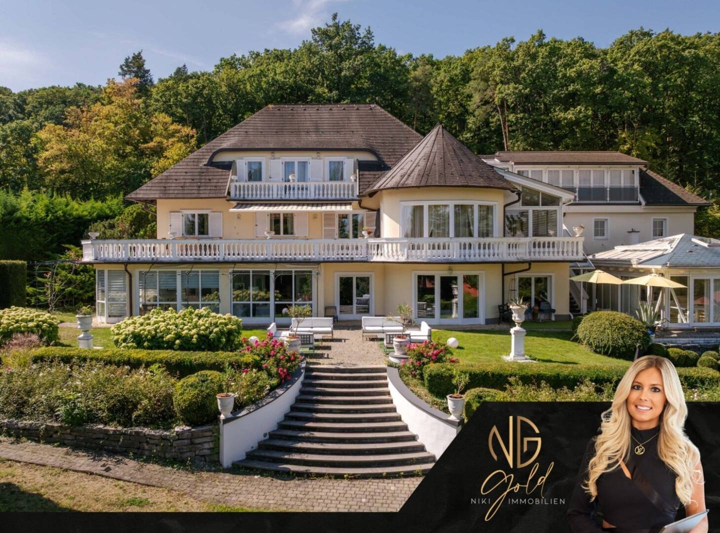 Exklusive Luxusresidenz in Bad Sauerbrunn – 480 m² Wohnfläche, Indoor- & Outdoorpool, Wellness, Pavillon, Gästeeinheit & 3.766 m² Grundstück