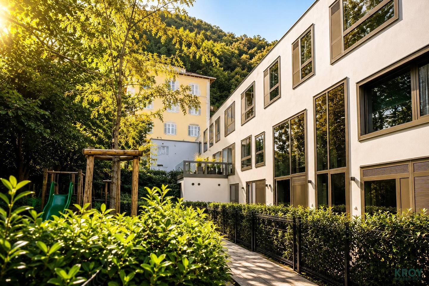 Imbergplatz – 2-Zimmer Maisonette · Gartenterrasse