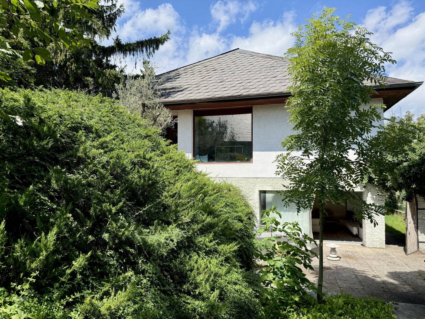 Einfamilienhaus mit Garten, Terrasse, Wohnkeller mit Wellnessoase  – Grüne Oase an der Stadtgrenze zu Baden in Tribuswinkel