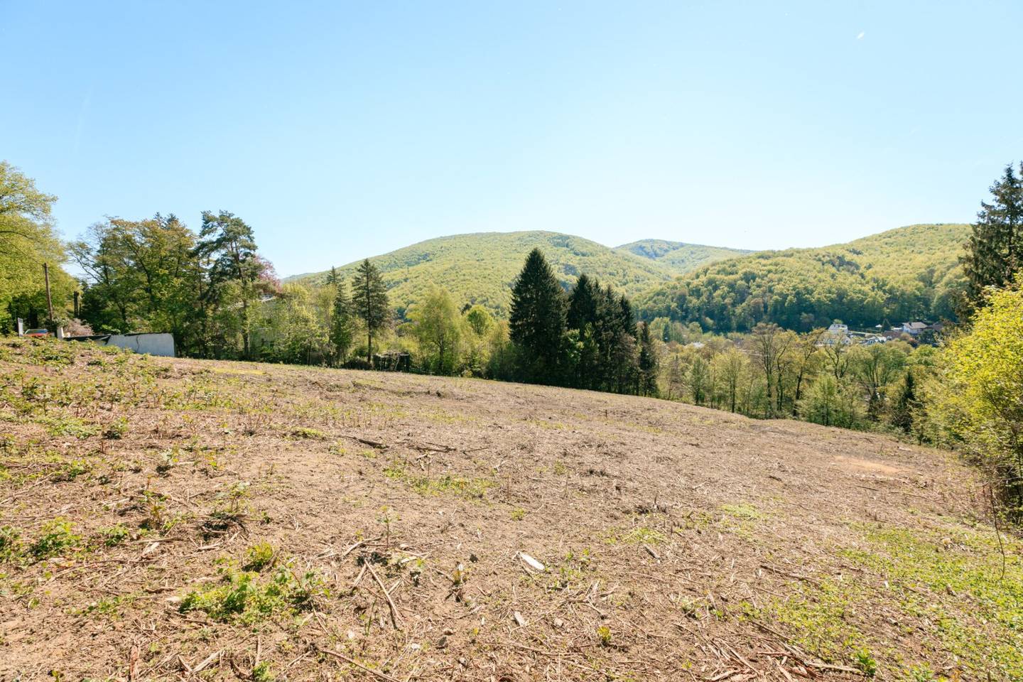 BAUGRUND MIT PERSPEKTIVE in sonniger Südhanglage – exklusives Grundstücksensemble