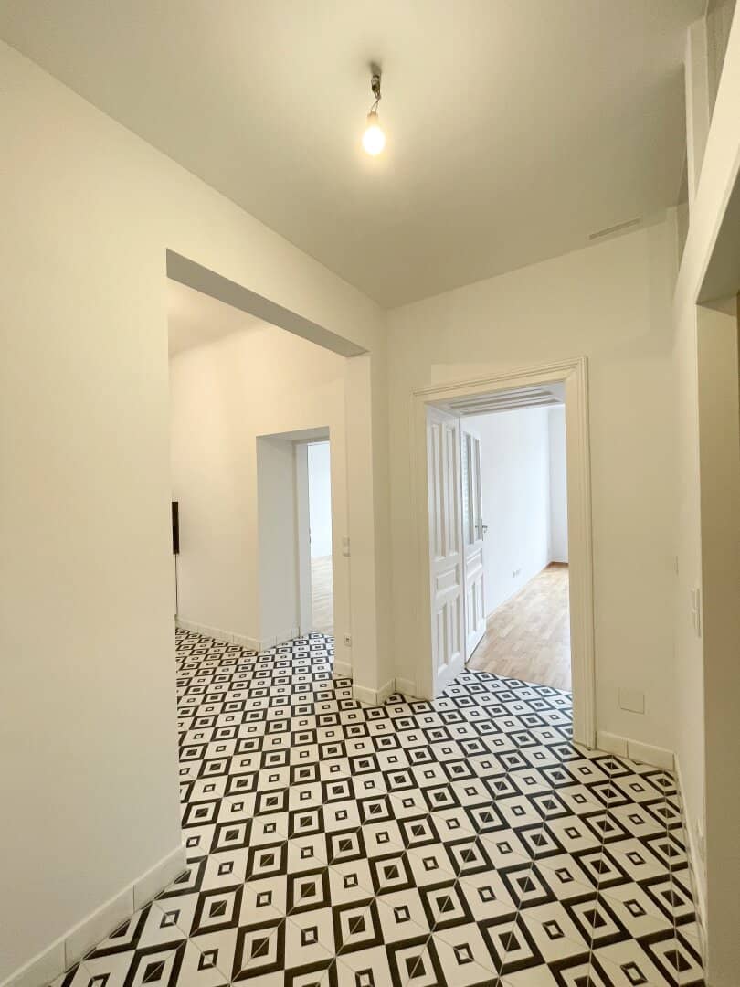 Wohnung Altbau klimatisiert neue Küche