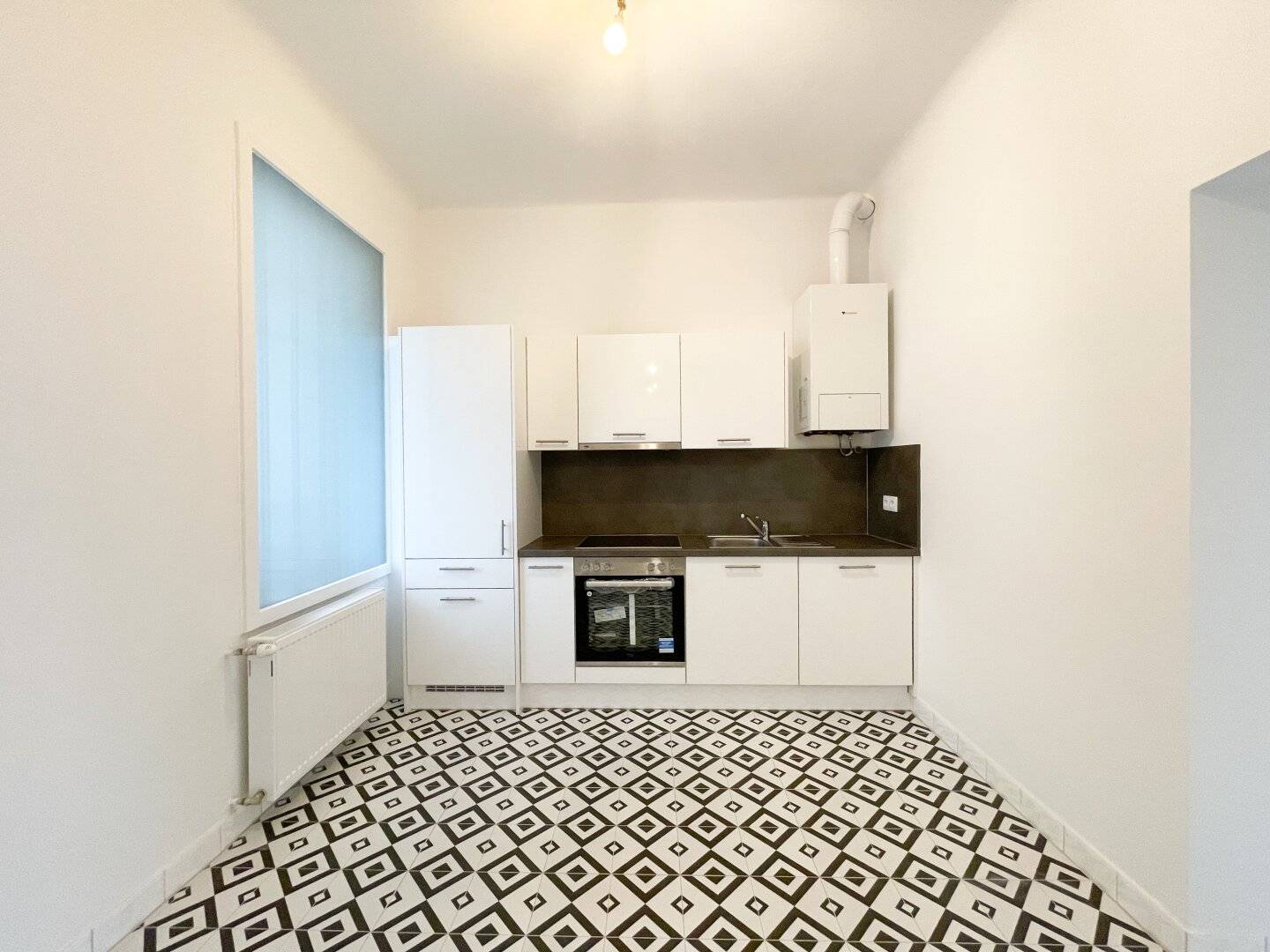 Wohnung Altbau klimatisiert neue Küche