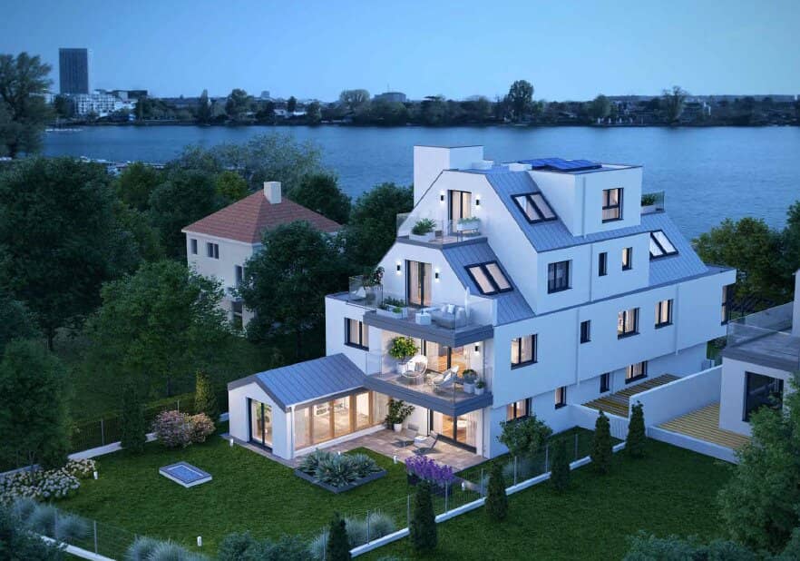 Penthousewohnung - Ihr Luxusdomizil direkt an der Alten Donau!