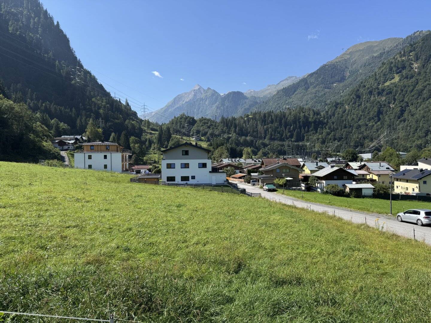 Sonniges Baugrundstück in bester Lage von Kaprun