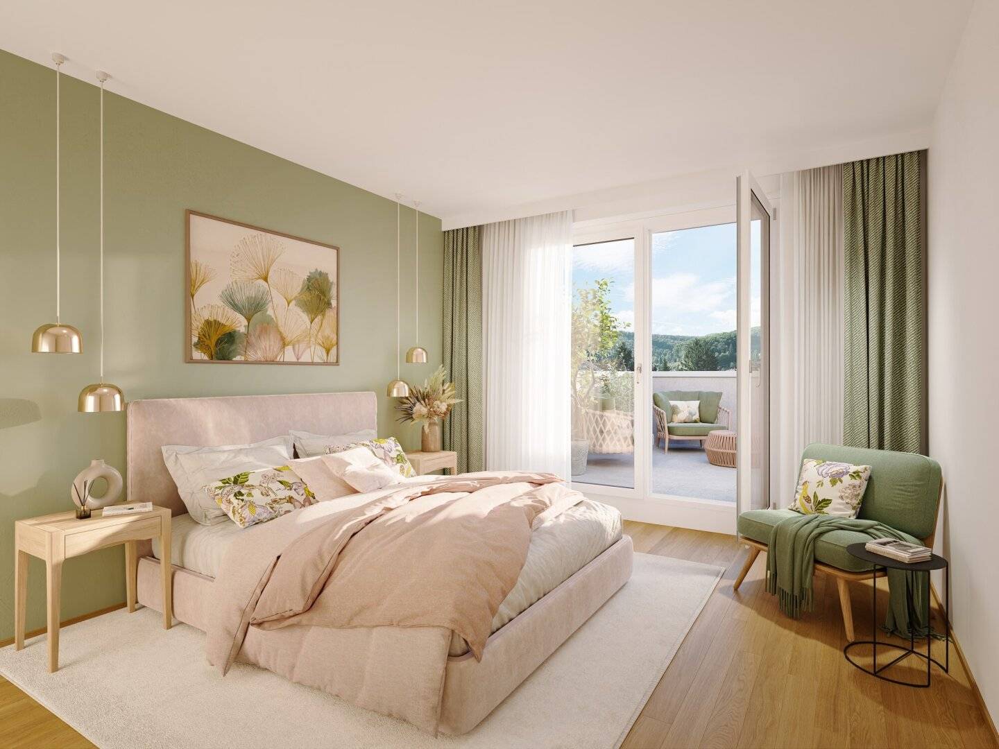 LEBEN auf der SONNENSEITE - 3-Zimmer-Gartenwohnung - PROVISIONSFREI