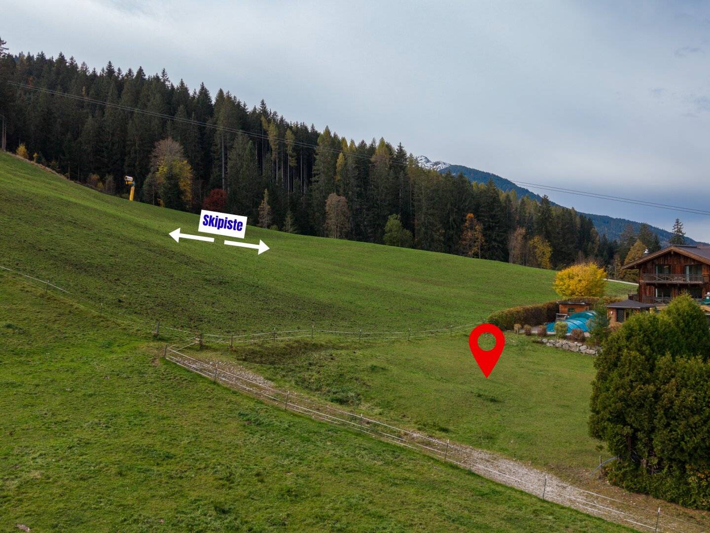 Grundstück in Leogang/Pirzbichl - Ski in Ski out - direkt an der Steinbergbahn Leogang