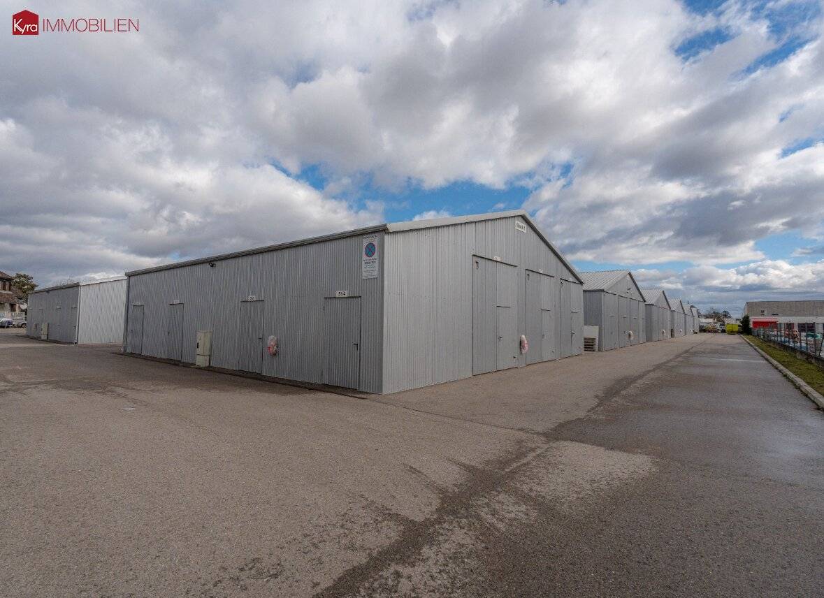 Top Gewerbeimmobilie in Hagenbrunn – 104 Garagenboxen + 4 Gewerbehäuser