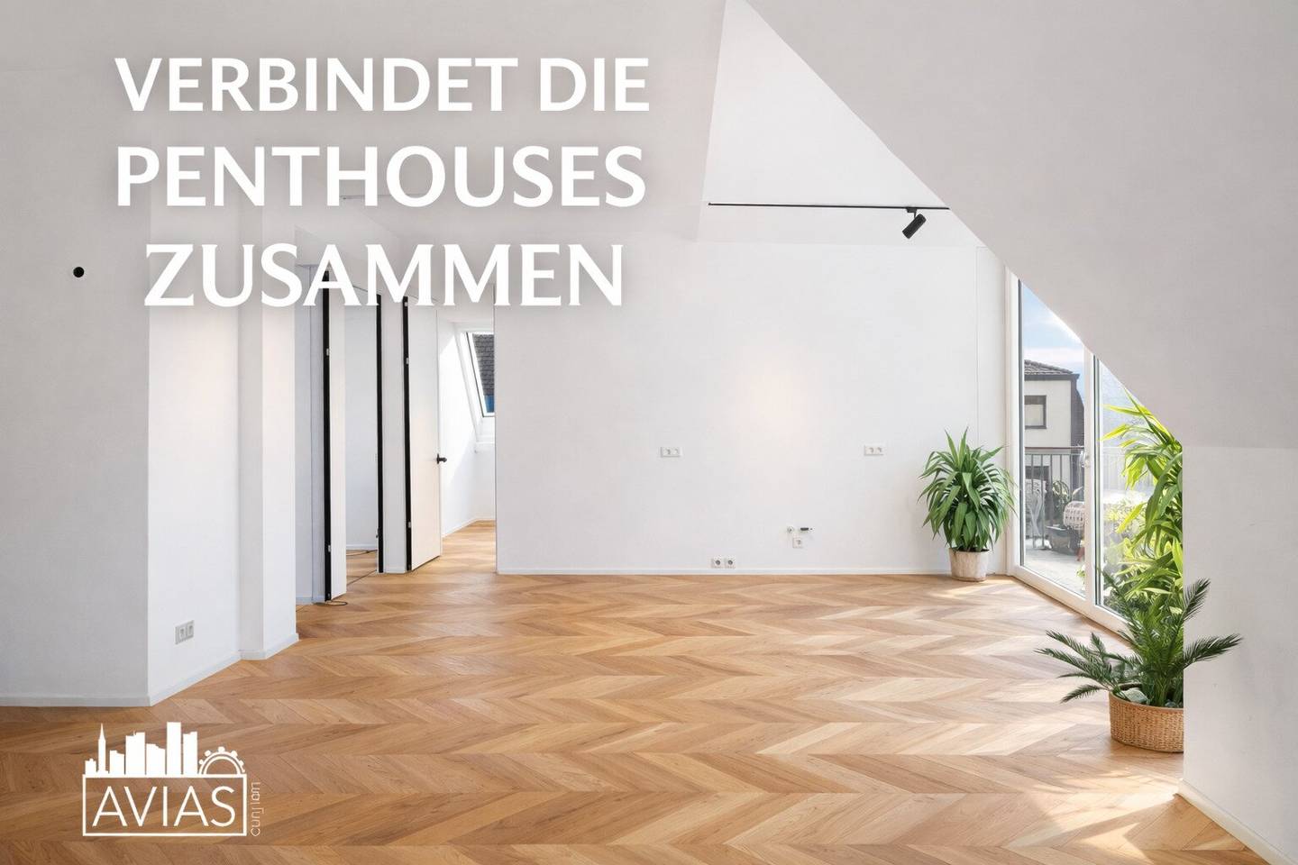 Familienlösung: Zwei Penthouses nebeneinander – verbinden oder getrennt nutzen