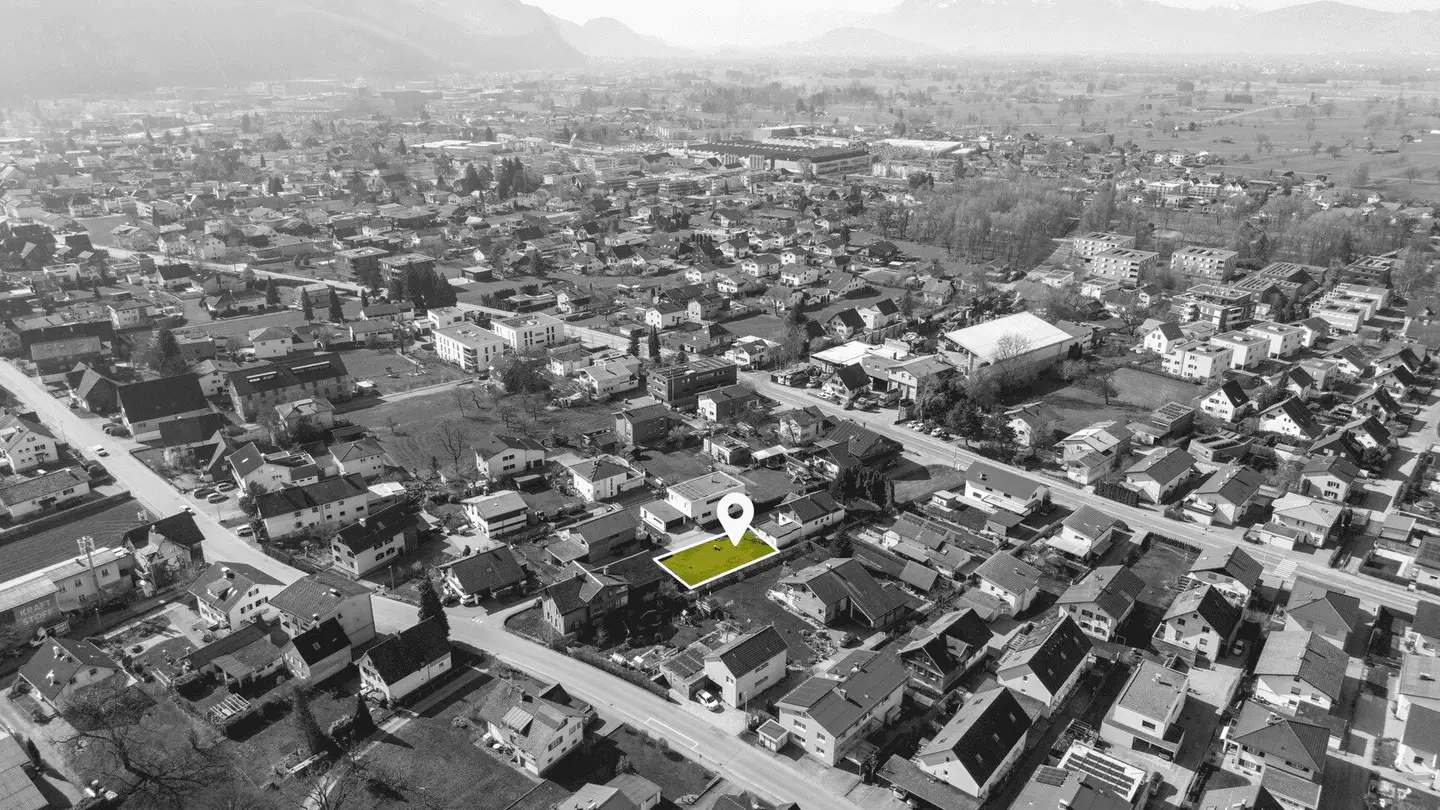 Ihr Traum vom Eigenheim: Baugrundstück mit 420m² in Dornbirn