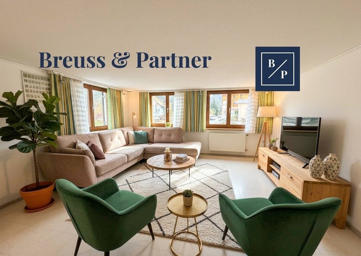 Großzügige 5-Zimmer Wohnung mit Balkon, Garten & viel Stauraum in Dornbirner Bestlage- Familientraum pur
