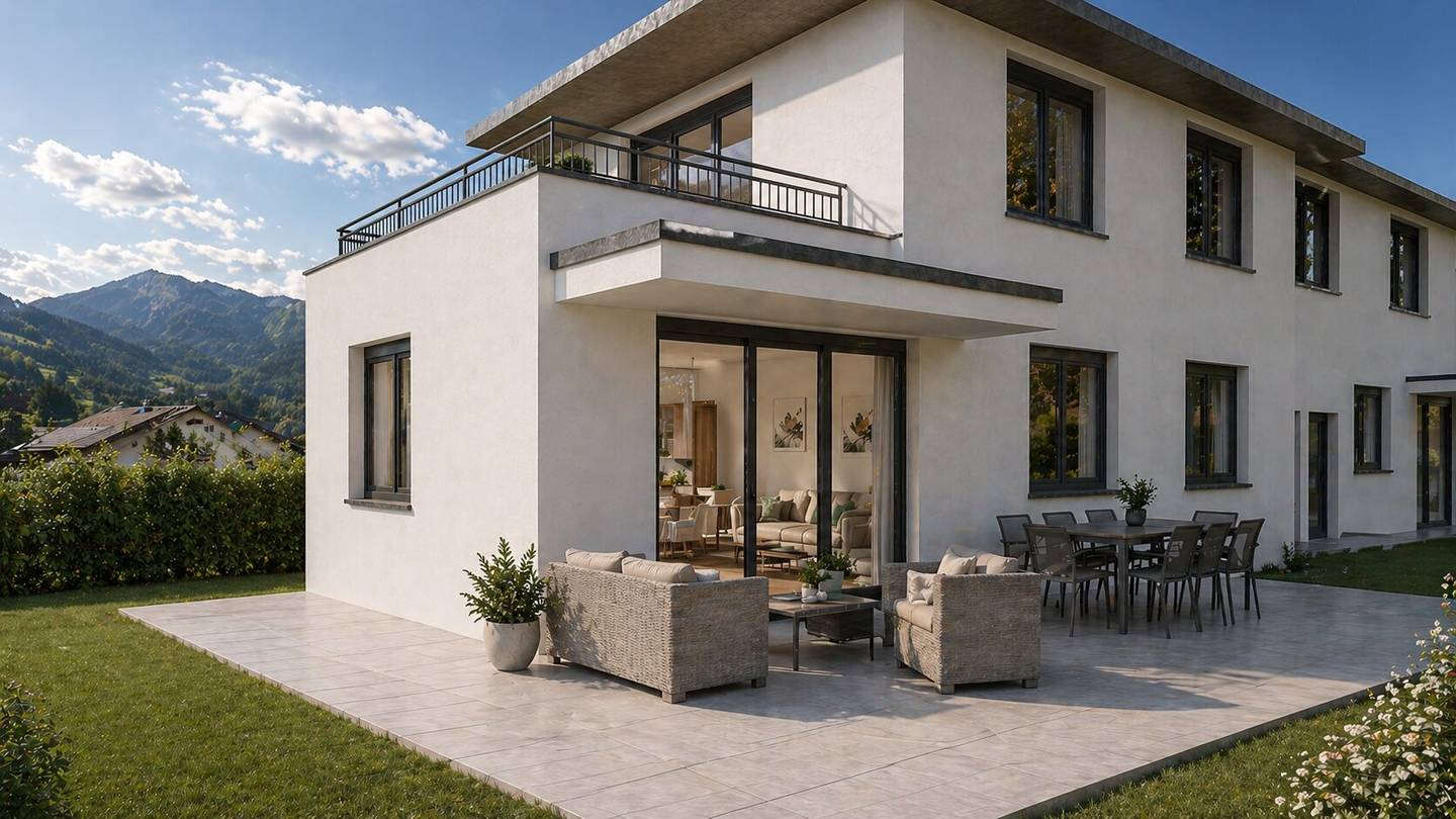 Terrasse Ansicht OG