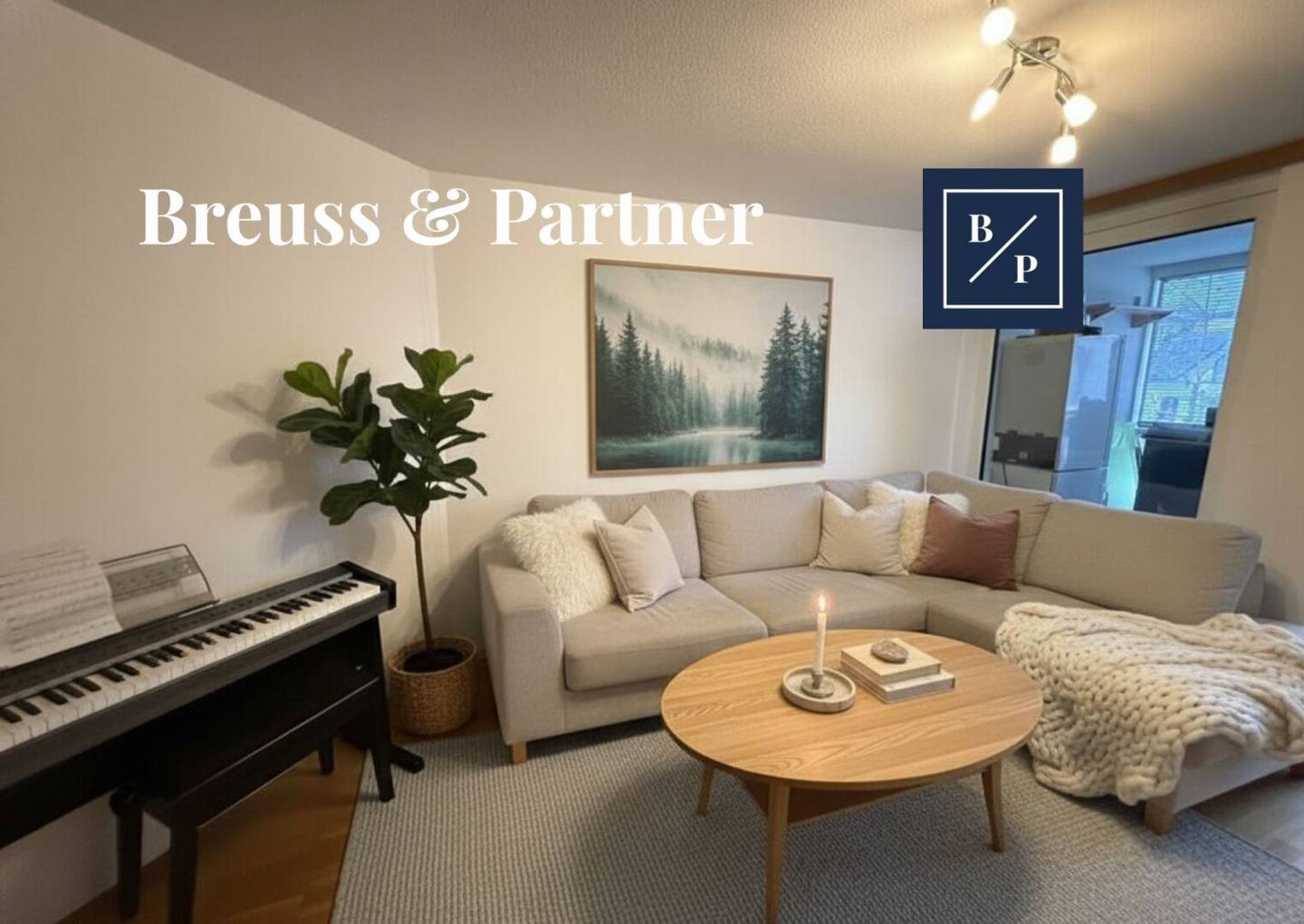 Entzückende 3 Zimmer Wohnung mit Loggia & Tiefgarage in Bregenz