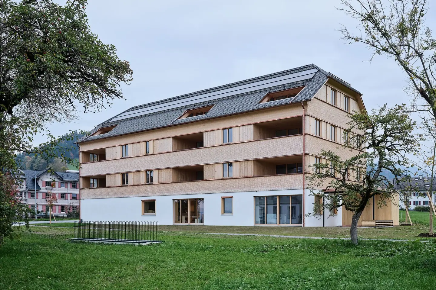 Newly built 3-room apartment with terrace and breathtaking sunset in Lingenau for sale