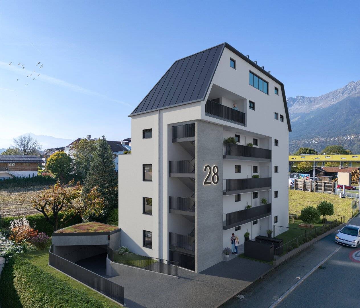 2-Zimmer Wohnung im zweiten Obergeschoss