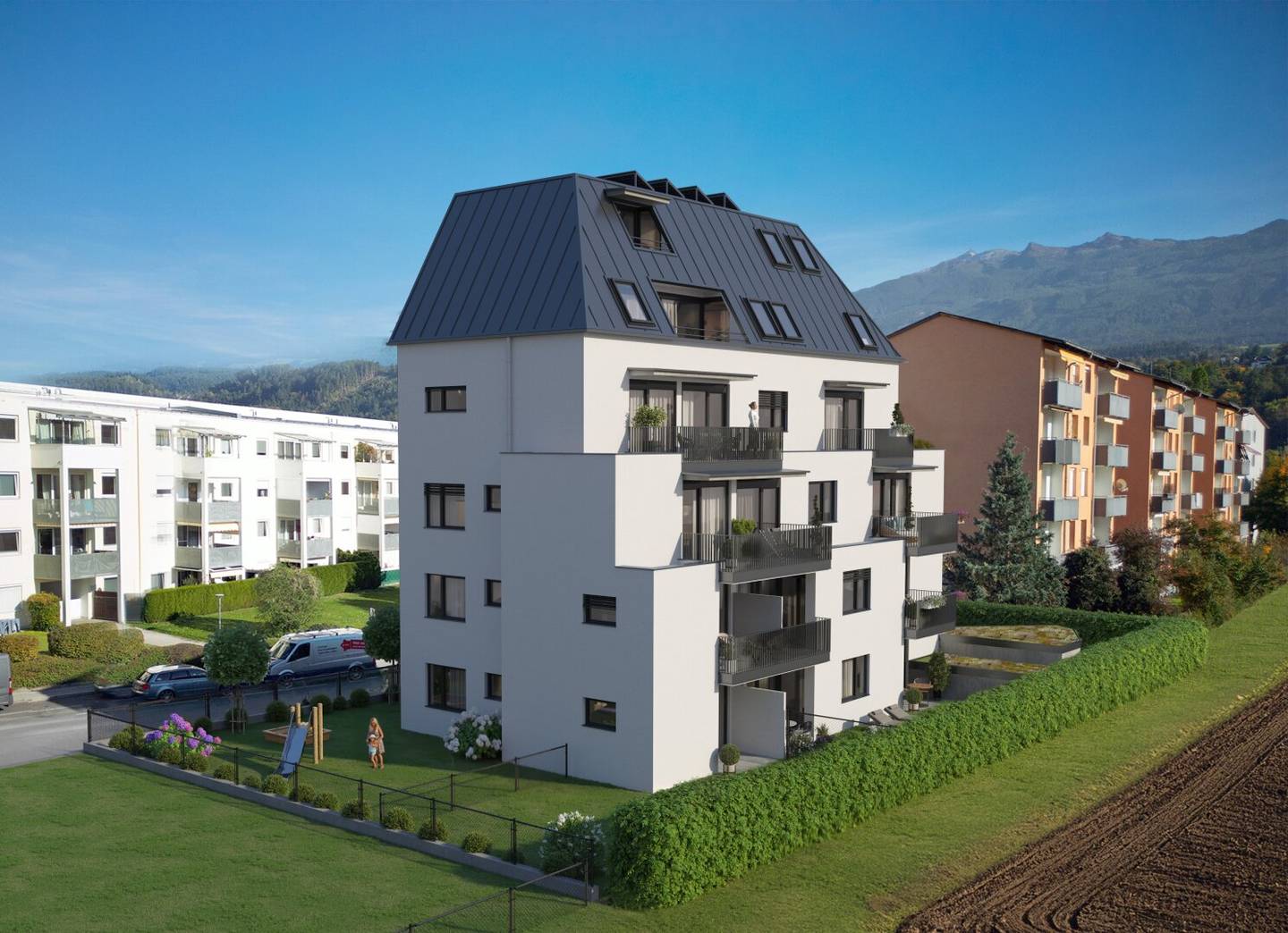 2-Zimmer Wohnung im ersten Obergeschoss