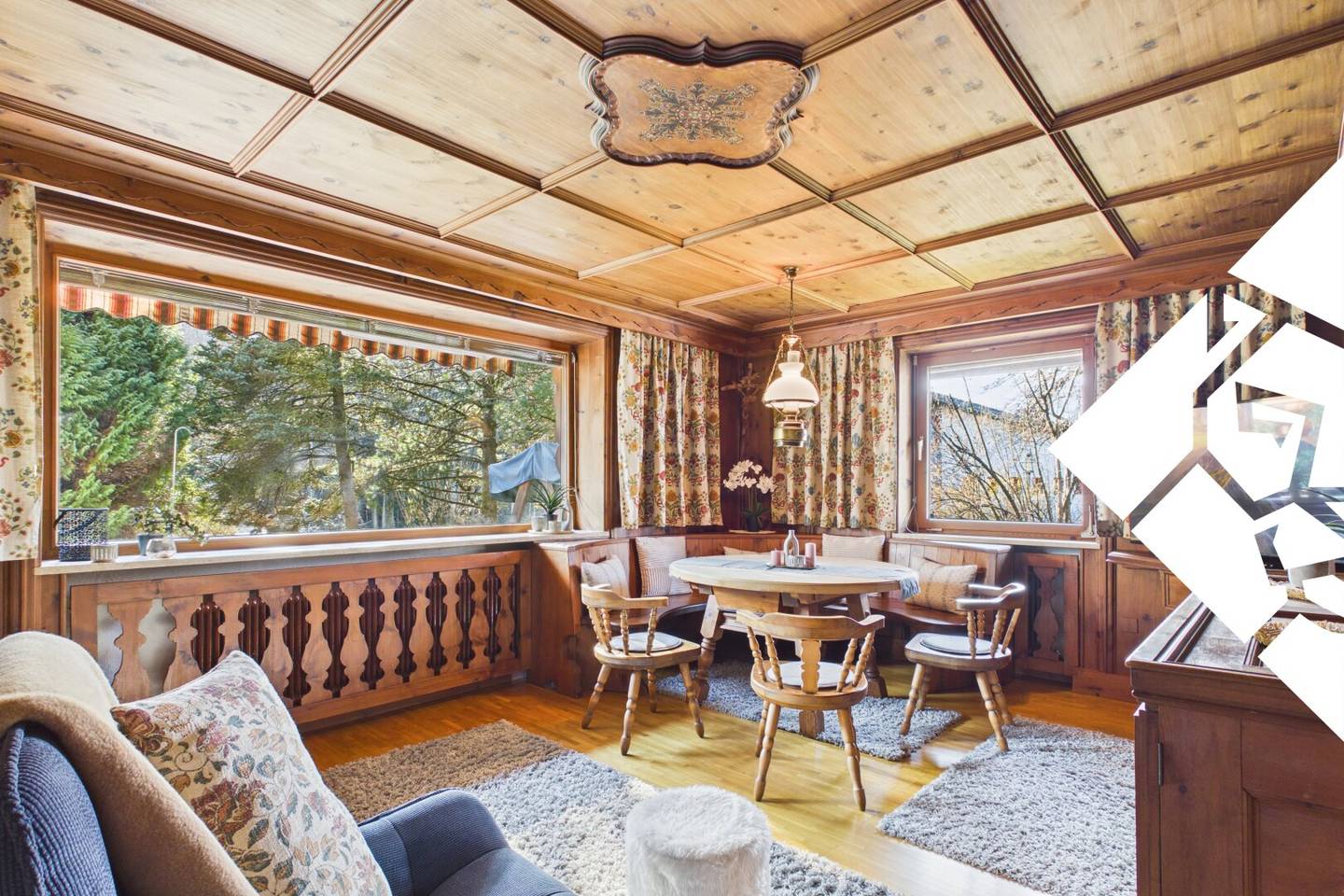 Einziehen & Wohlfühlen: Möblierte 3,5-Zimmer-Gartenwohnung in Ruhelage zu mieten!
