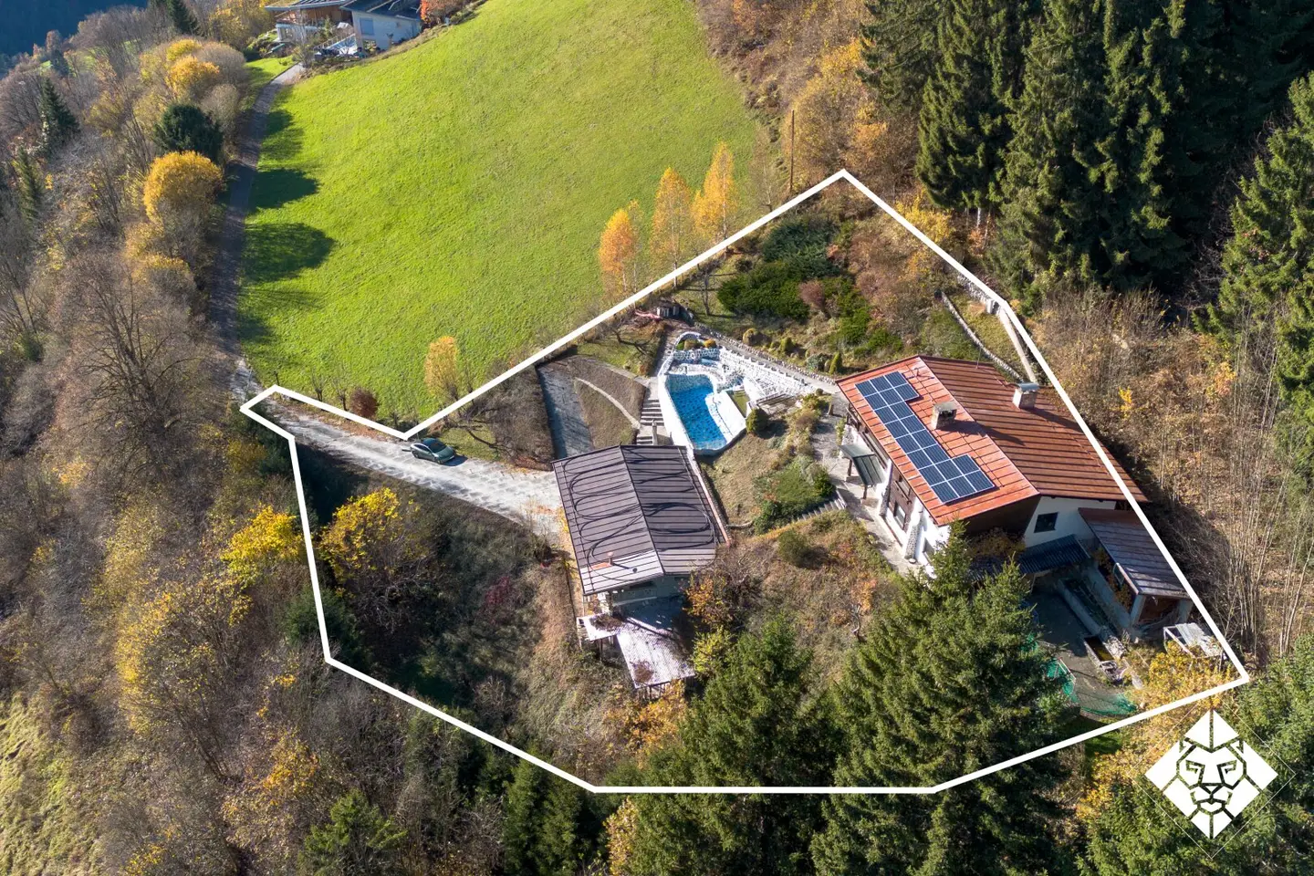 Exklusive Alleinlage am Salvenberg – Wohnliegenschaft in gesicherter Freilandumgebung