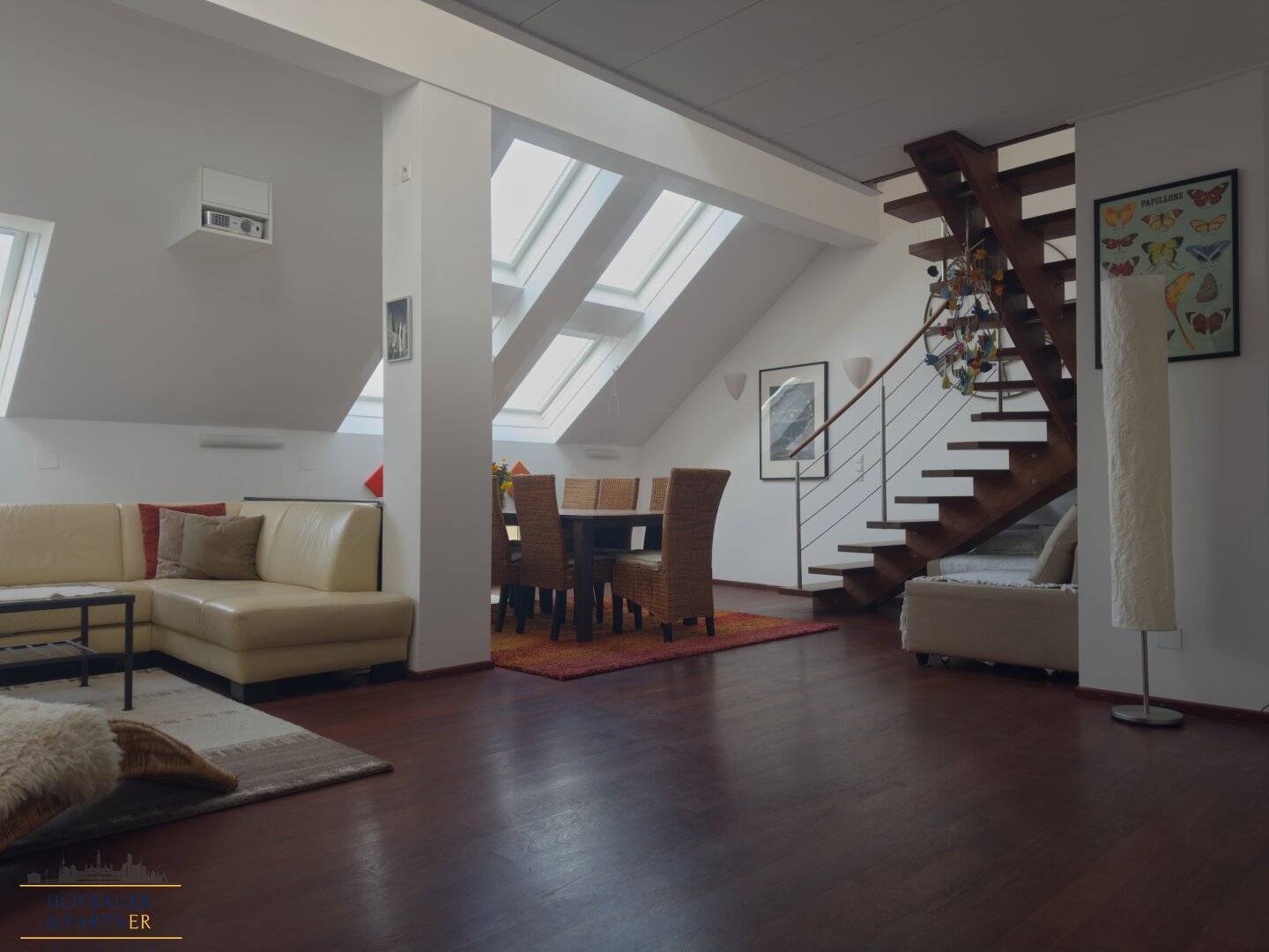 Exklusive Dachgeschoss-Maisonette mit Terrasse in bester Lage des 3. Bezirks