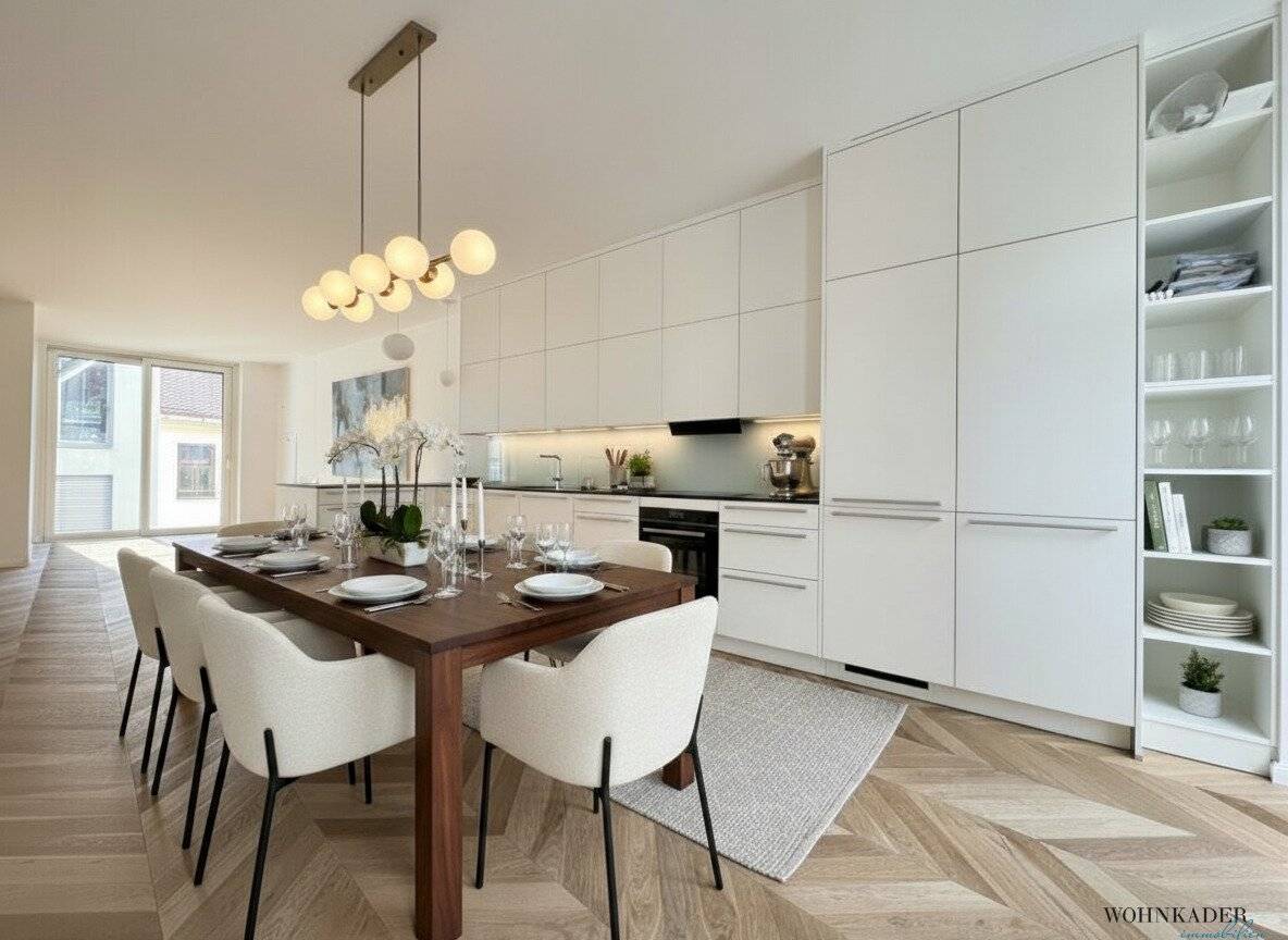 Exclusive 4-room apartment for rent in the Residenz-Brunnenmarkt