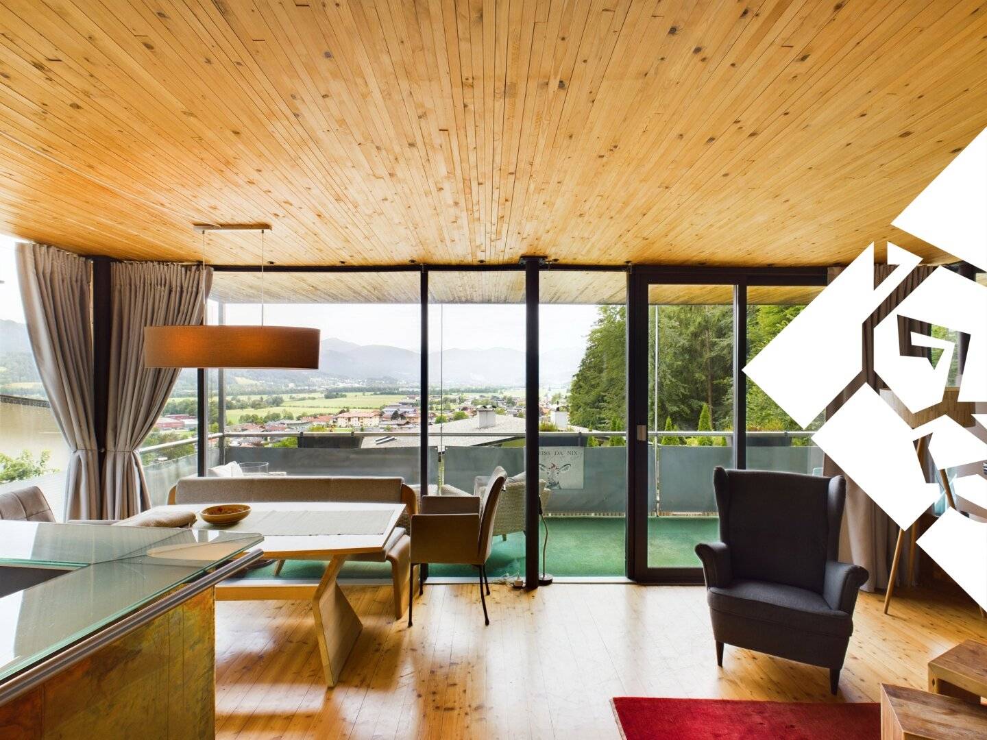 Exklusive Architekturwohnung über den Dächern von Langkampfen zu mieten