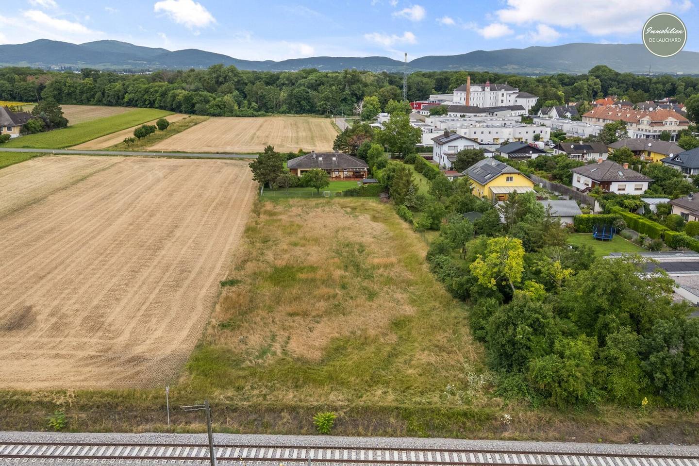 Wo Visionen landen 762m2 Baugrund südlich von Wien - Bauen, wo Wien leiser wird