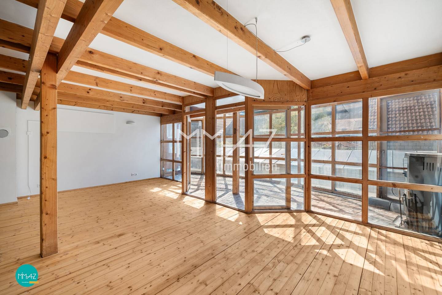 Zwischen Wald, Freiraum und Gemeinschaft: Idyllisches Hideaway im Wienerwald: 5-Zimmer Reihenhaus mit 3 Veranden.