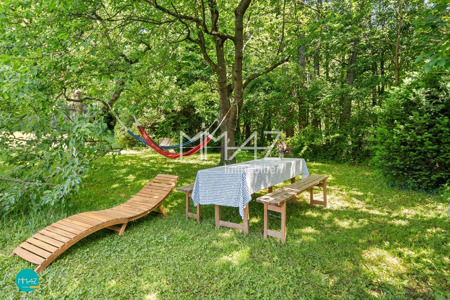 Zwischen Wald, Freiraum und Gemeinschaft: Idyllisches Hideaway im Wienerwald: 5-Zimmer Reihenhaus mit 3 Veranden.