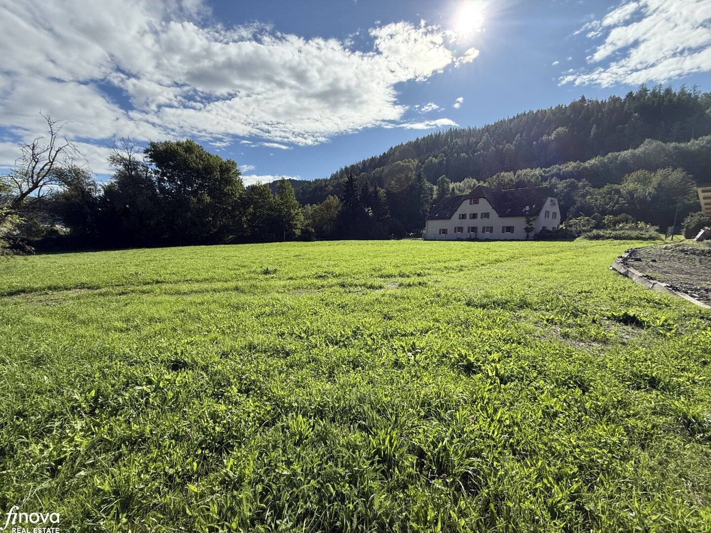 Baugrundstück im Grenzkataster – 1.980 m² in sonniger Lage - Niklasdorf / Waltenbach!!