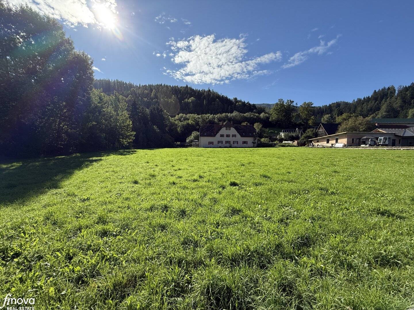 Baugrundstück im Grenzkataster – 1.980 m² in sonniger Lage - Niklasdorf / Waltenbach!!