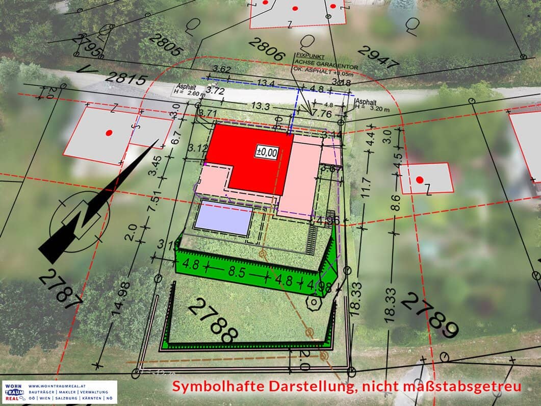Schöner, erhabener Baugrund mit Donaublick - ink. EFH-Projekt mit Baugenehmigung!