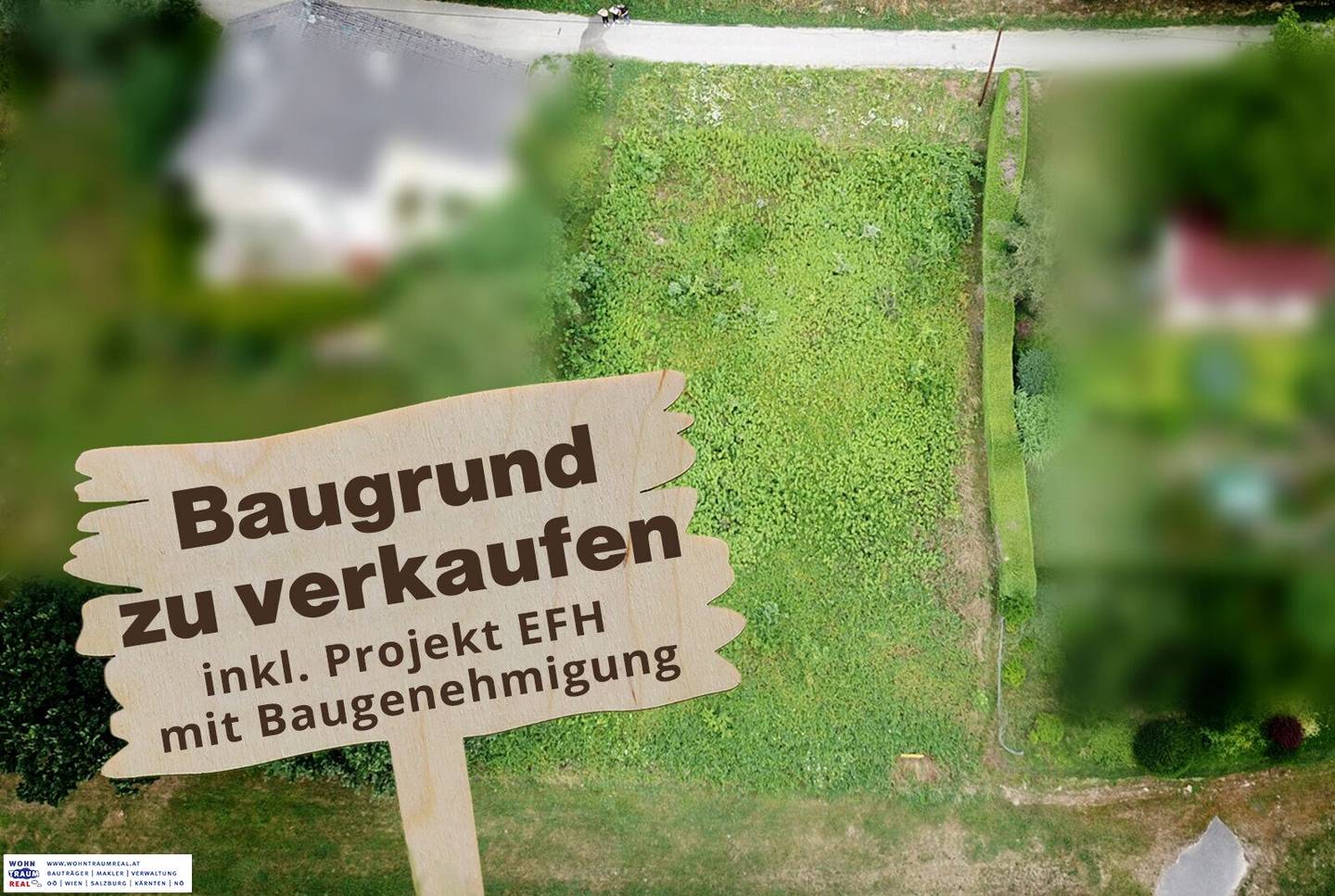 Schöner, erhabener Baugrund mit Donaublick - ink. EFH-Projekt mit Baugenehmigung!